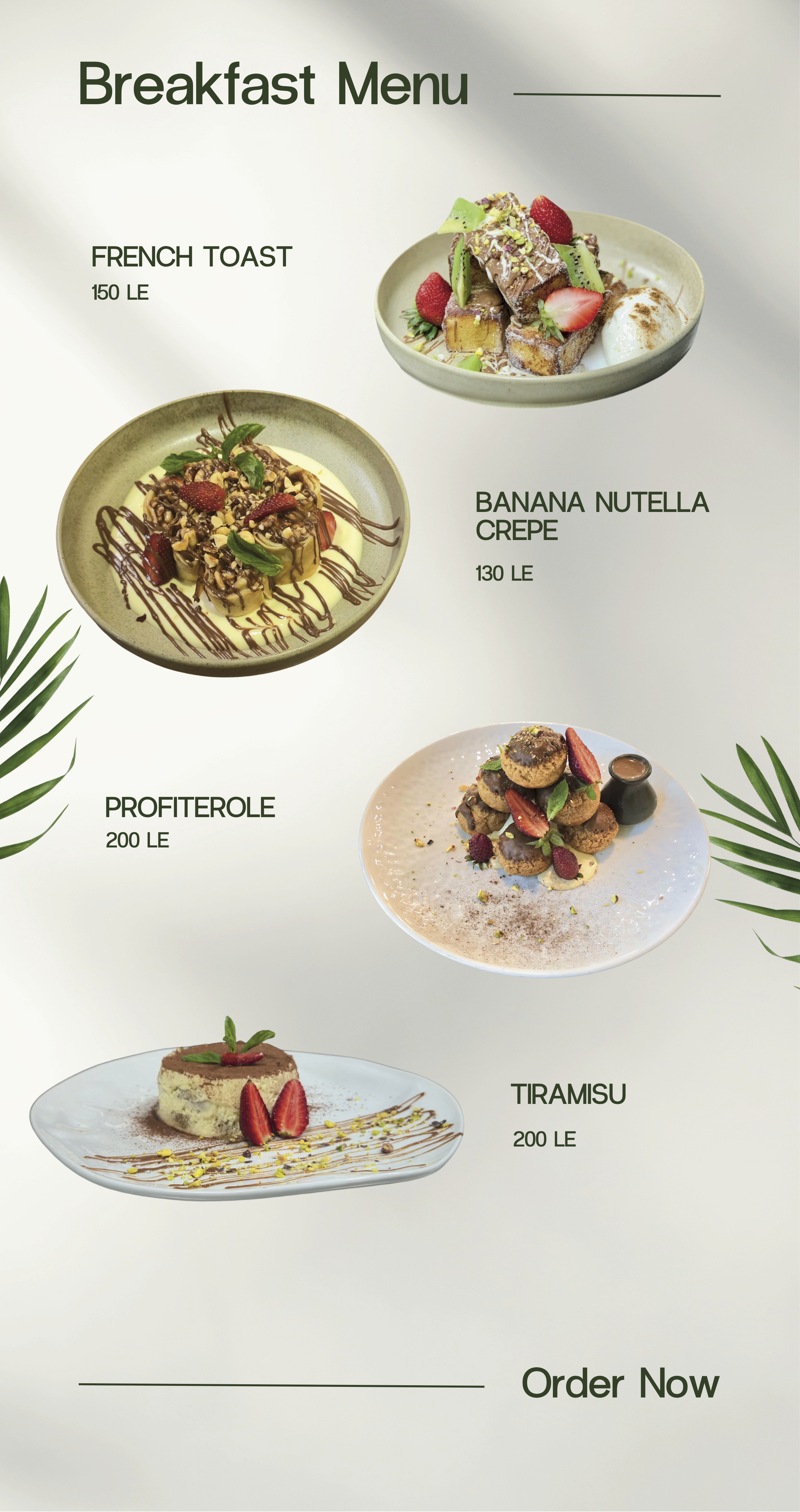 Menu page 4