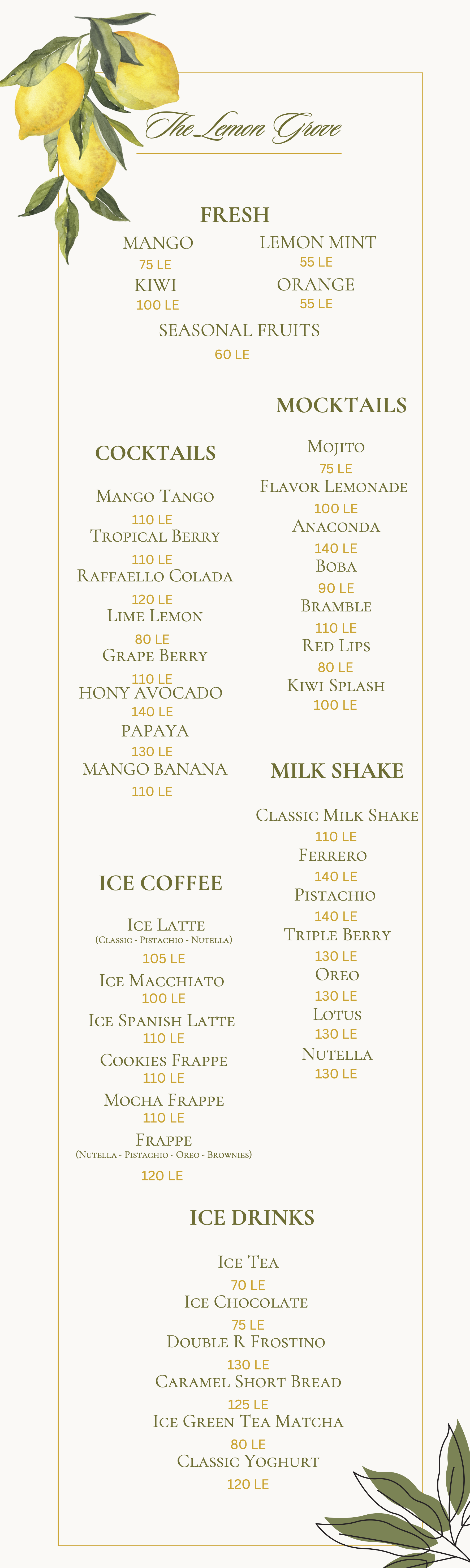 Menu page 4
